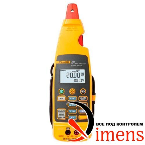 Fluke 772 — калибратор-мультиметр с клещами для измерения малых токов