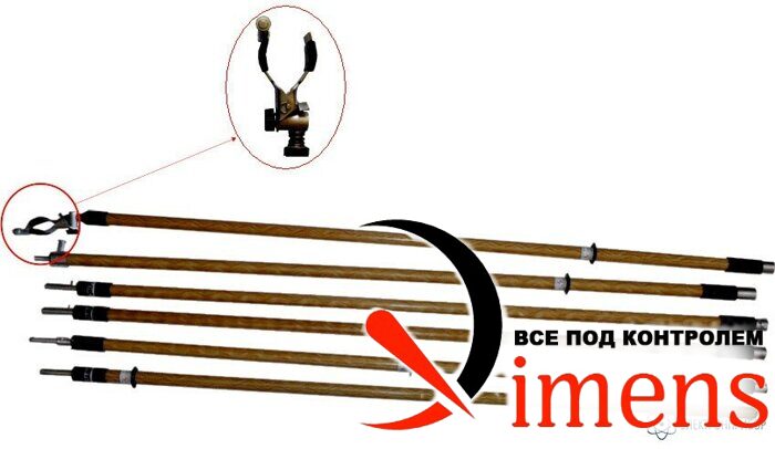ШОУ-10-4-6,6 — штанга оперативная универсальная до 10 кВ длина 6,6 м