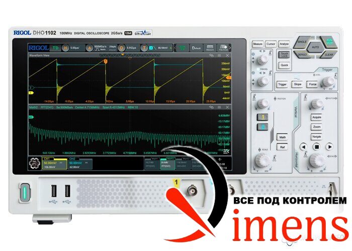 DHO1102 — осциллограф цифровой запоминающий